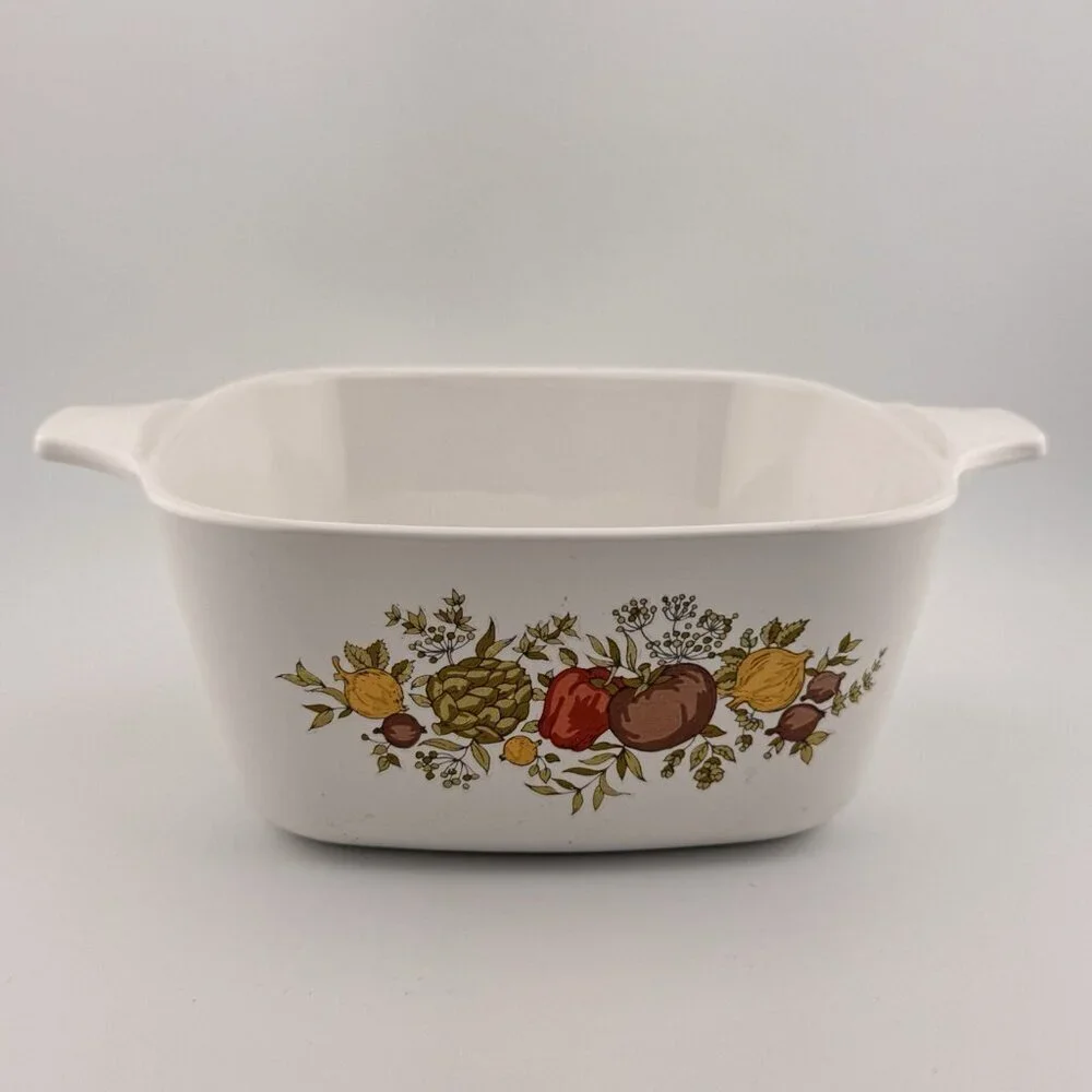 Vintage Corning Ware Spice Of Life P-43-B Casserole Dish 2-3/4 Cup - No Lid